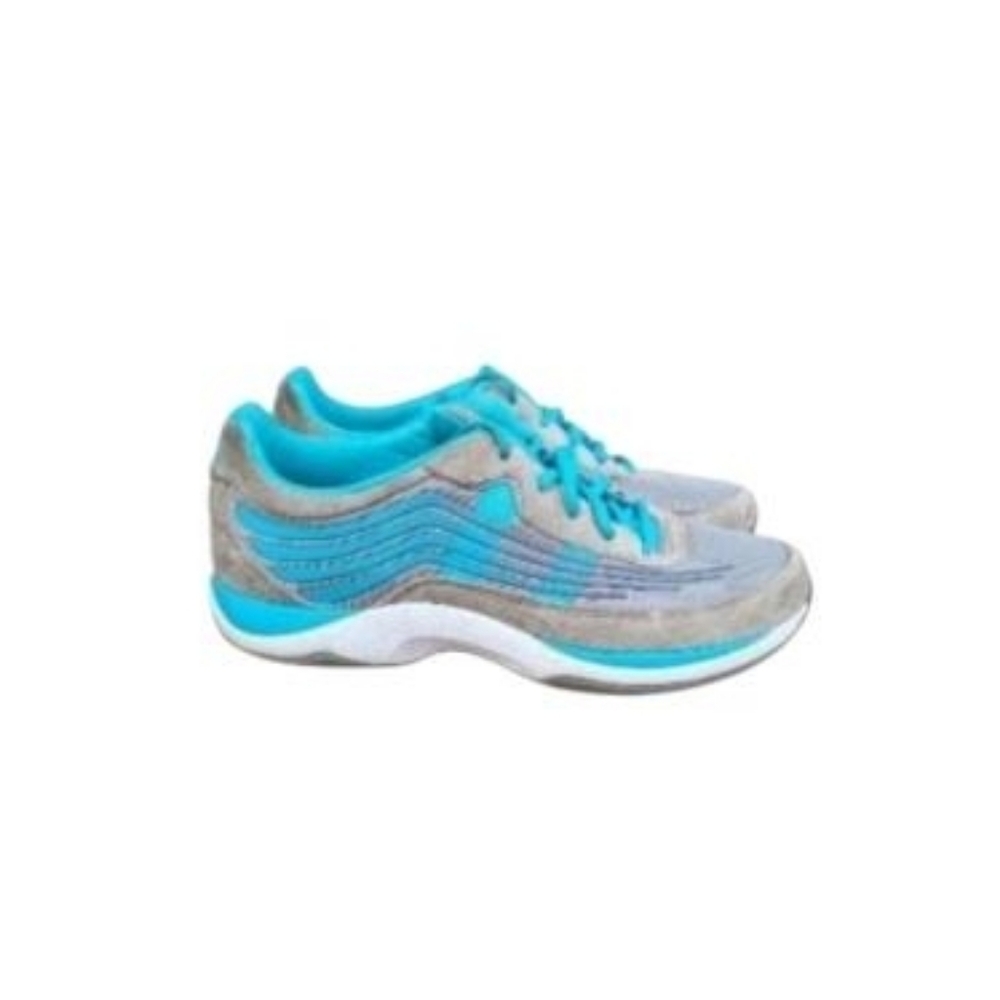 41 Dansko Shayla Athletic Walk Run Tennis Shoe Sneaker Gray Blue Women 10.5 11